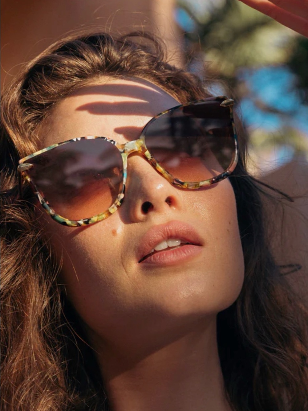 Krewe DEDE nylon sunglasses $355 current box handcrafted amber - Picture 7 of 12